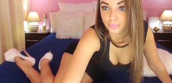  gorgeous european central white girl on cam